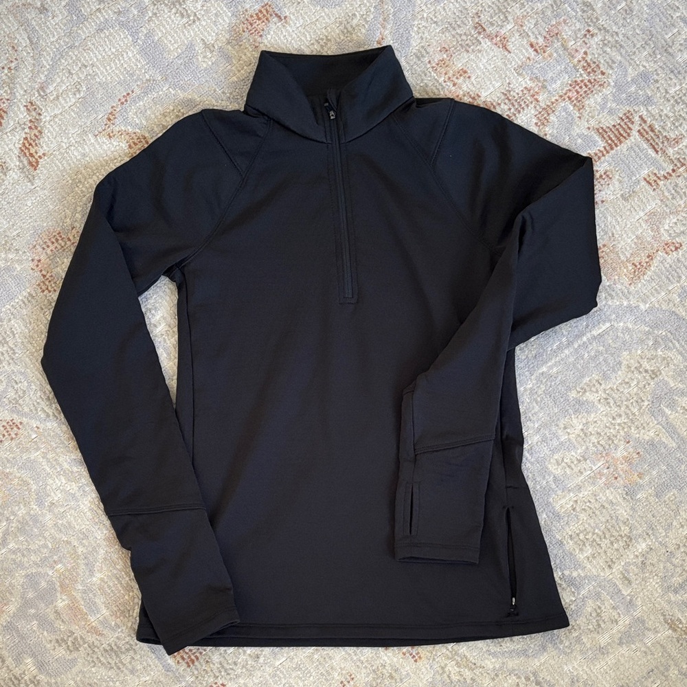DSG Black Fleece-Lined Pullover